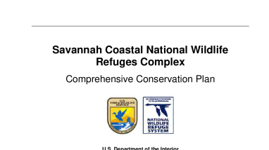 Savannah Coastal Refuges Complex Comprehensive Conservation Plan