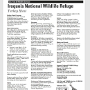 Image of the front page of the Refuge Turkey Hunting Fact Sheet