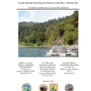Juvenile Salmonid Monitoring in the Mainstem Trinity River, California, 2023