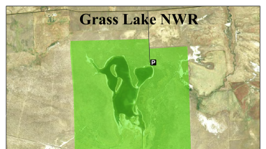 Grass Lake National Wildlife Refuge Map