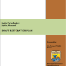Screenshot of Joplin Parks Draft Restoration Plan Cover Page