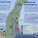 Walking Trails Map for Visitors at Bear River Migratory Bird Refuge