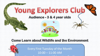 Young Explorers Club Flyer