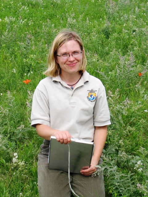 Sara Vacek, FWS Scholar and wildlife biologist