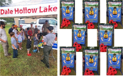 Desmaray teaching water safety