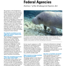 Consultations with federal agencies: Section 7 of the Endangered Species Act