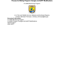Invasive Carp eDNA Program Process for Making Program Changes and QAPP Modifications