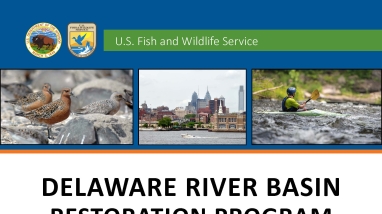Cover of the Delaware River Basin Restoration Program annual report
