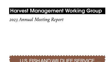 Harvest Management Working Group Report 2023