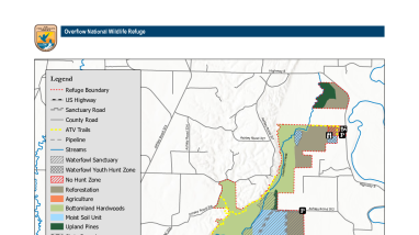 Overflow NWR Georeferenced Map