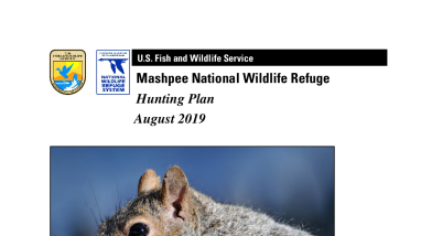 Mashpee NWR Hunting Plan- August 2019
