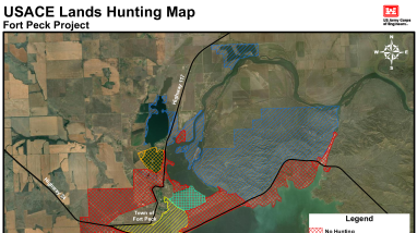 USACE Fort Peck Area Hunting Maps 2026