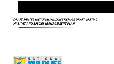 Santee NWR Draft Spatial Habitat Management Plan 2026