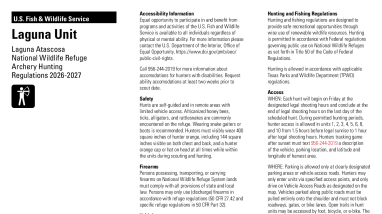 Laguna Unit Archery Brochure