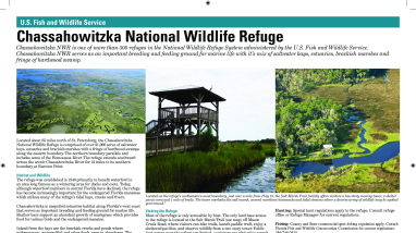 Chassahowitzka NWR Tear Sheet
