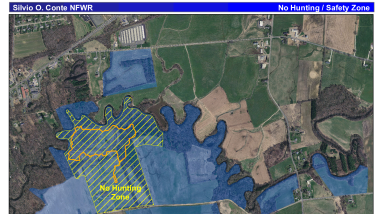 Conte Refuge No Hunting Zone Map