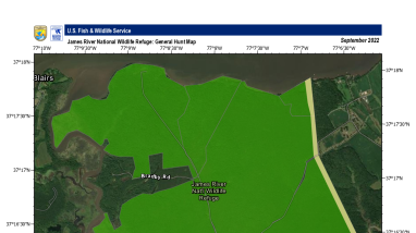 James River General Hunt Map