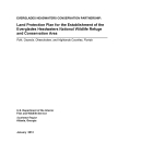 An image of the cover for the land protection plan.