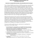 Draft Environmental Action Statement