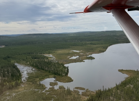habitat just south of Lake Athabasca, Saskatchewan